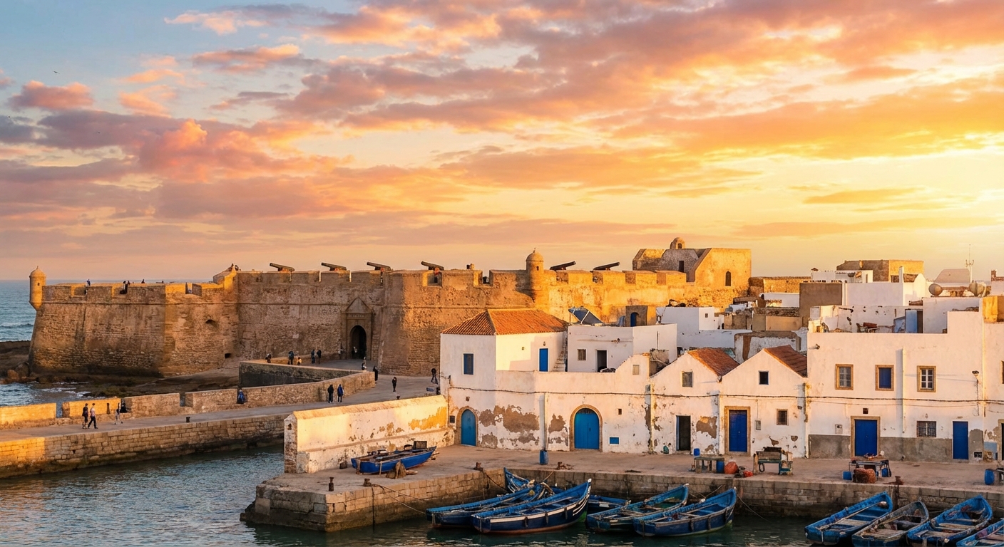 essaouira-sunset-medina-fortified-ramparts
