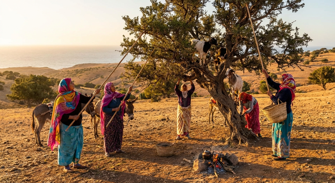 argan-tree-forests-essaouira-berber-women-harvesting