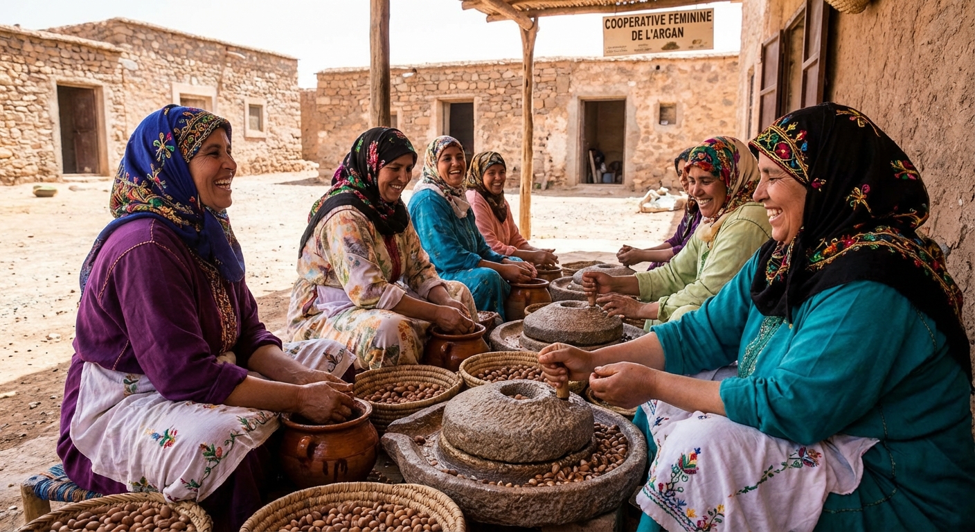berber-women-extracting-argan-oil-craftsmanship