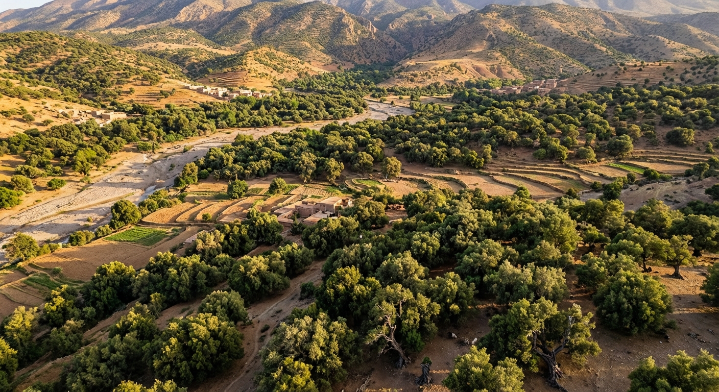 argan-forests-unesco-biosphere-reserve-aerial-view