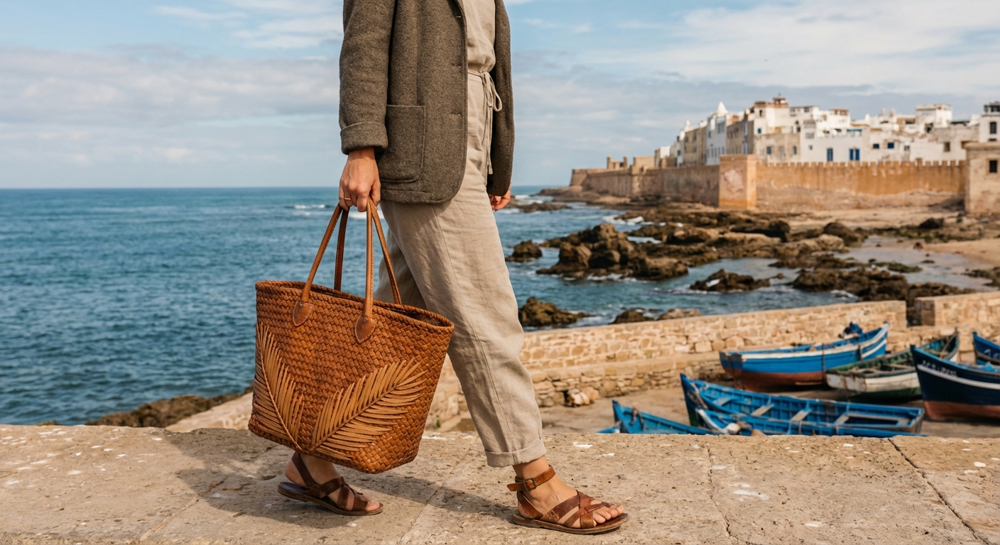 stylish-leather-shoes-handcrafted-handbag-essaouira