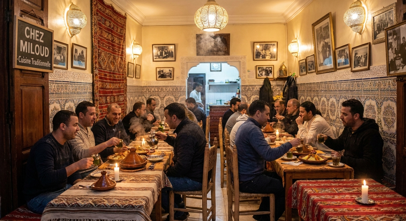 chez-miloud-cozy-interior-moroccan-food-tea