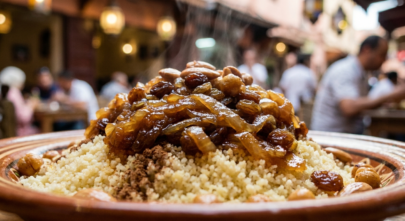 couscous-tfaya-gekarameliseerde-uien-dichtbij