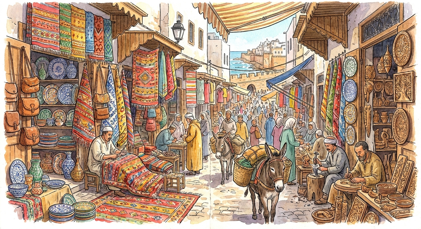 essaouira-souk-objets-artisanaux-artisans