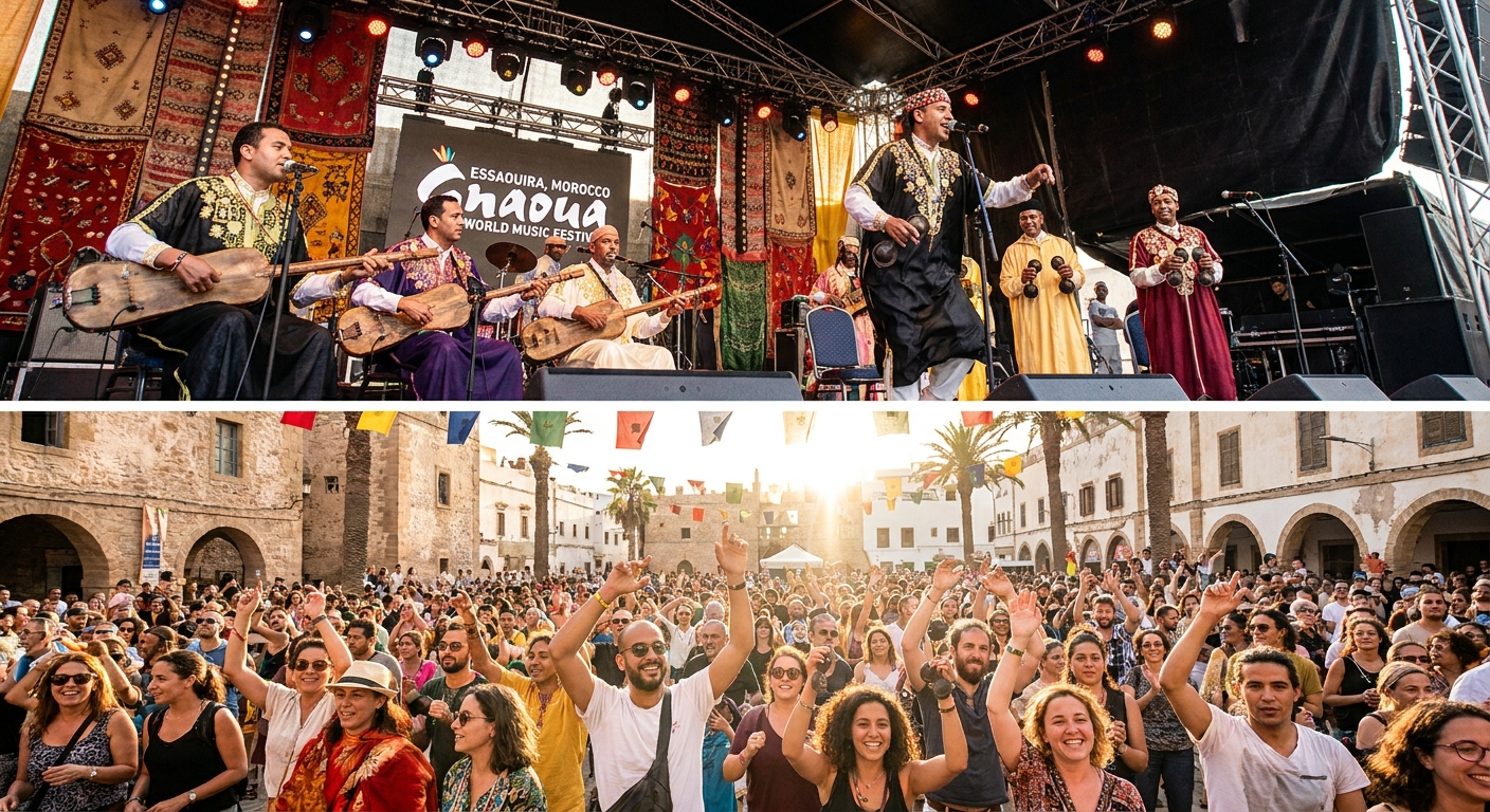 festival-musique-monde-gnawa-interprètes-foule