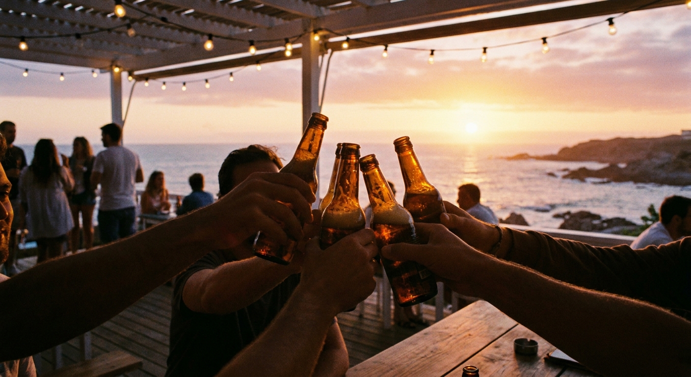 amici-brindisi-birra-tramonto-terrazza-bar-atlantico