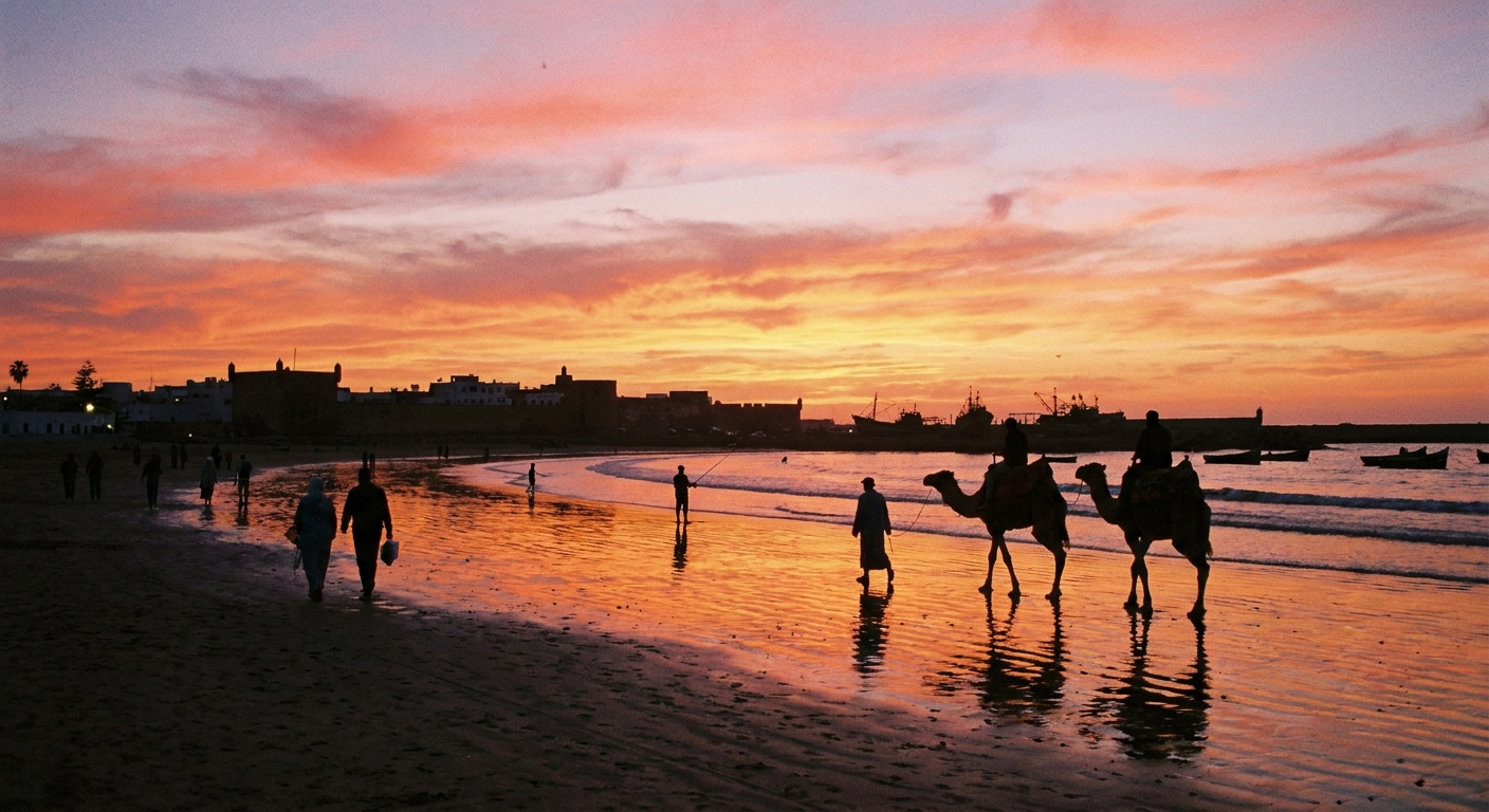 essaouira-beach-golden-hour-silhouettes