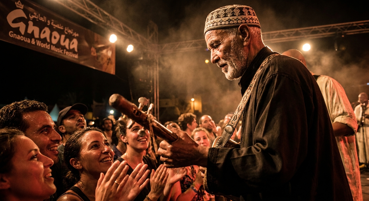 gnaoua-maalem-performing-on-stage-audience