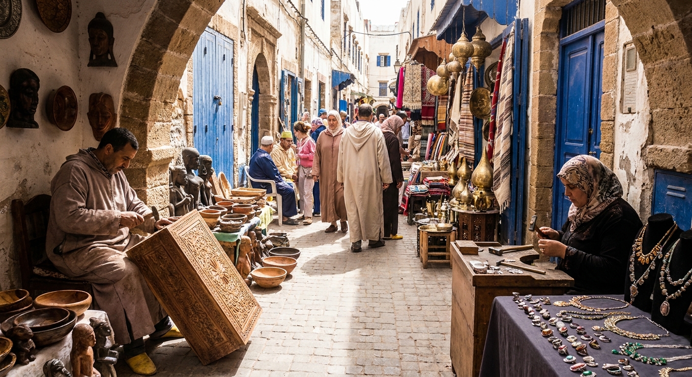 essaouira-medina-artisans-thuya-wood-jewelry