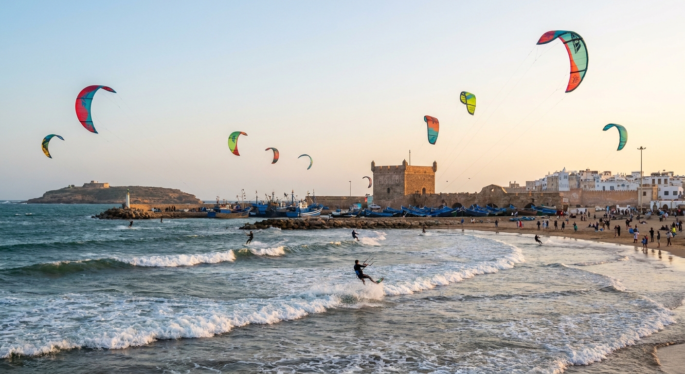 kitesurfers-essaouira-beach-thrill-water-sports
