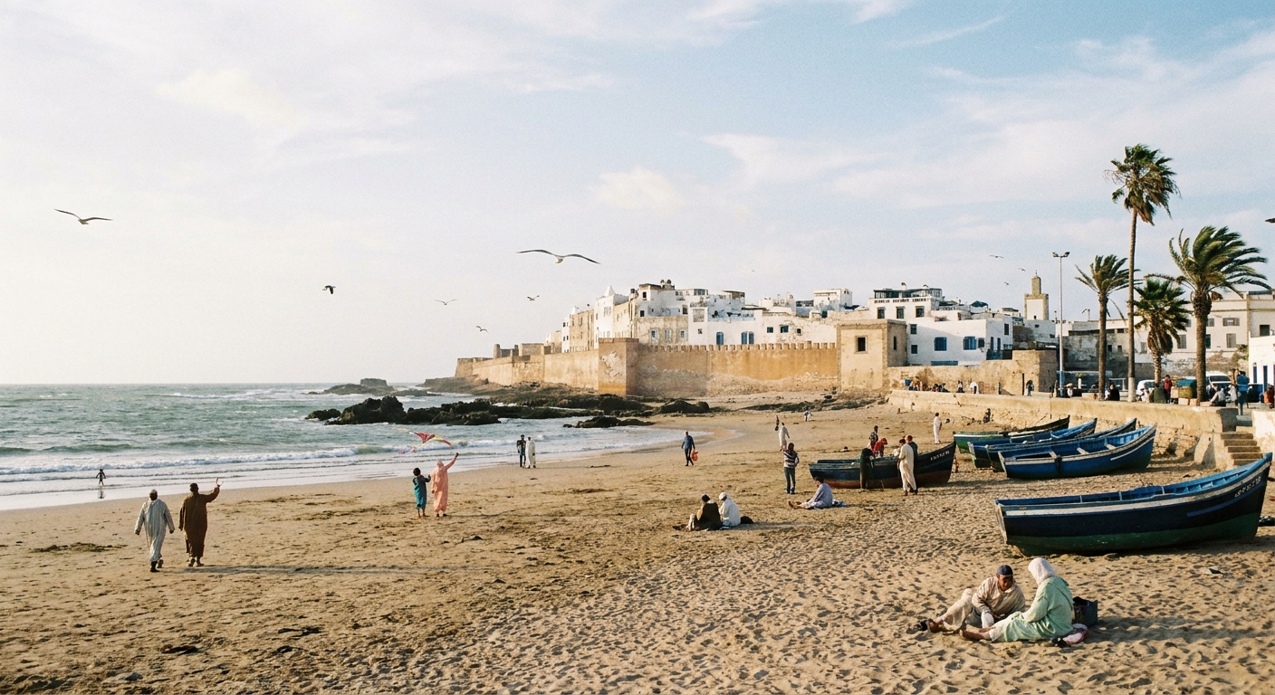essaouira-beach-locals-historic-ramparts
