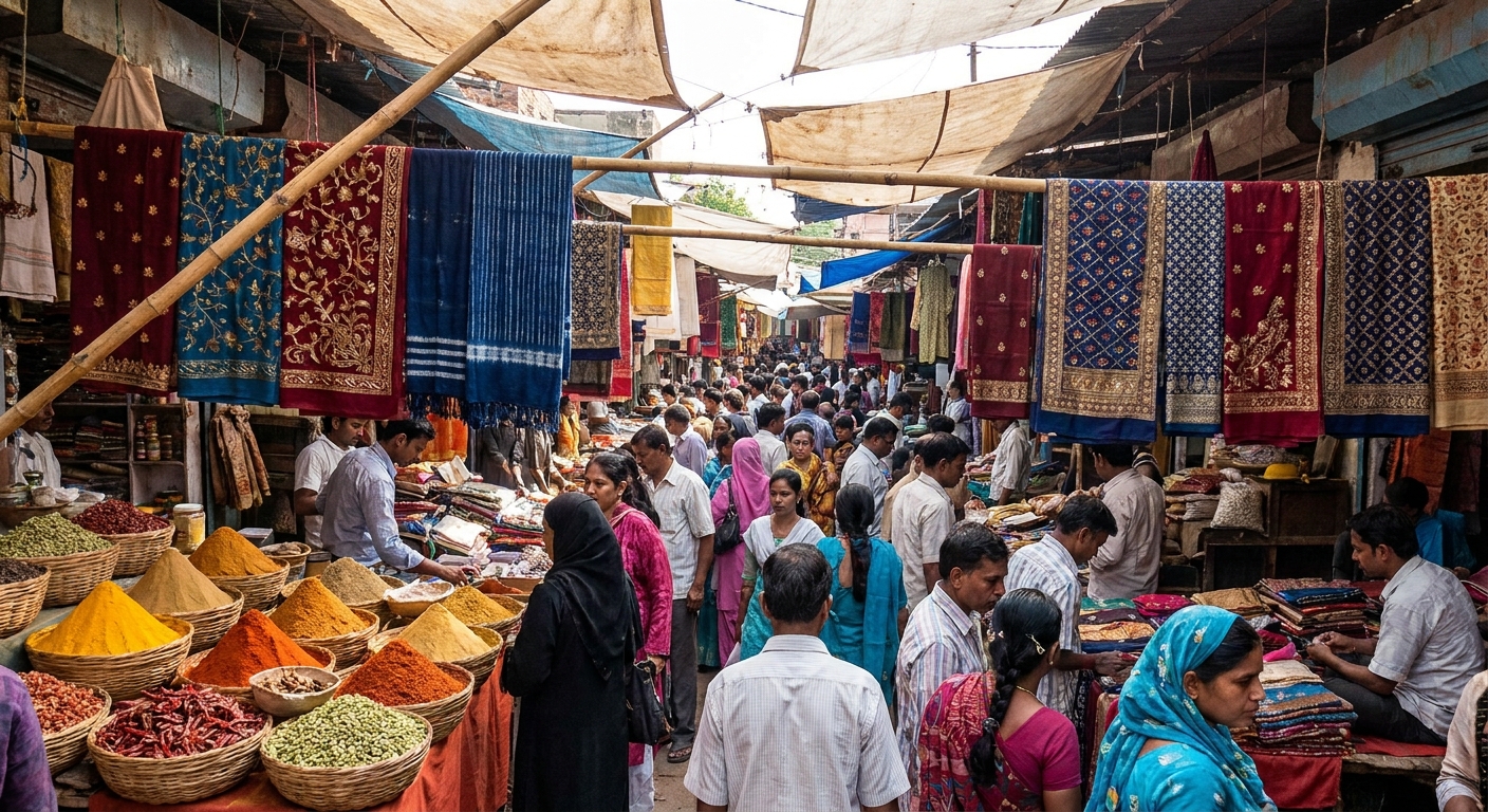 bustling-market-scene-people-interacting-spices-textiles