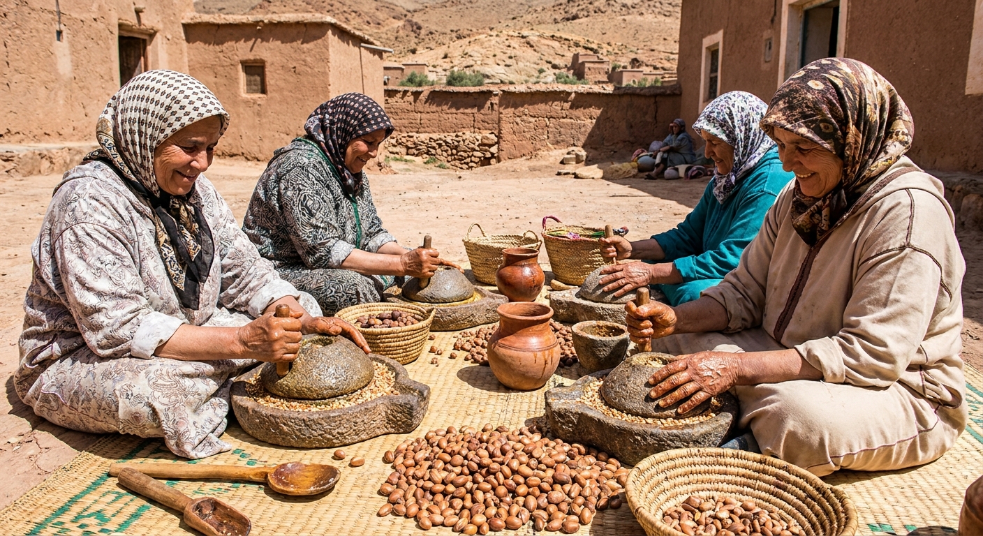 women-amazigh-argan-oil-handcrafting-culture