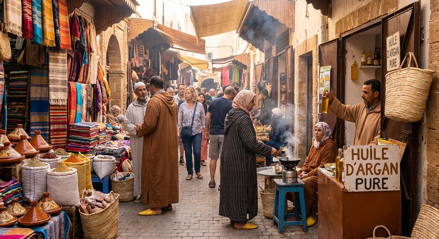 essaouira-medina-market-berber-traders-argan-oil