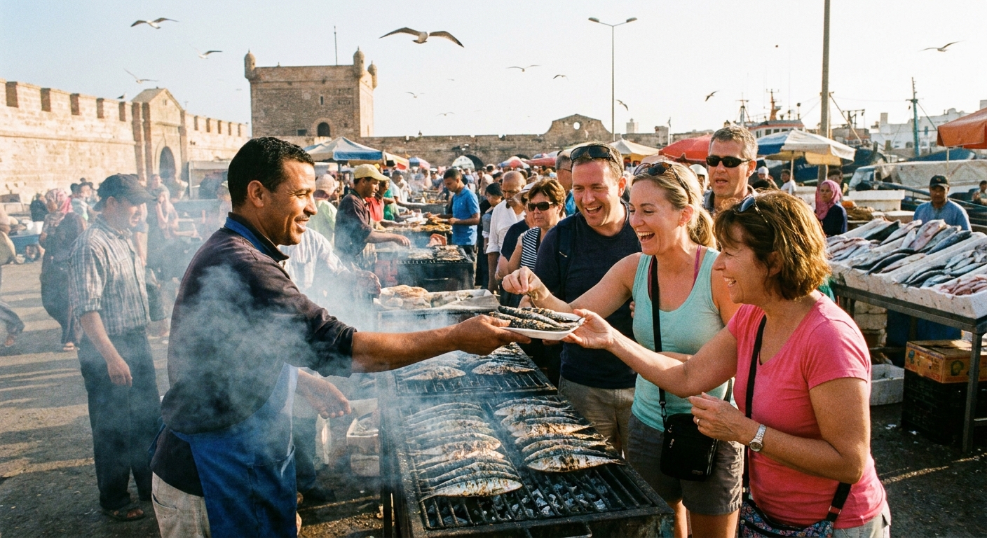 essaouira-fish-market-grilled-sardines-tourists