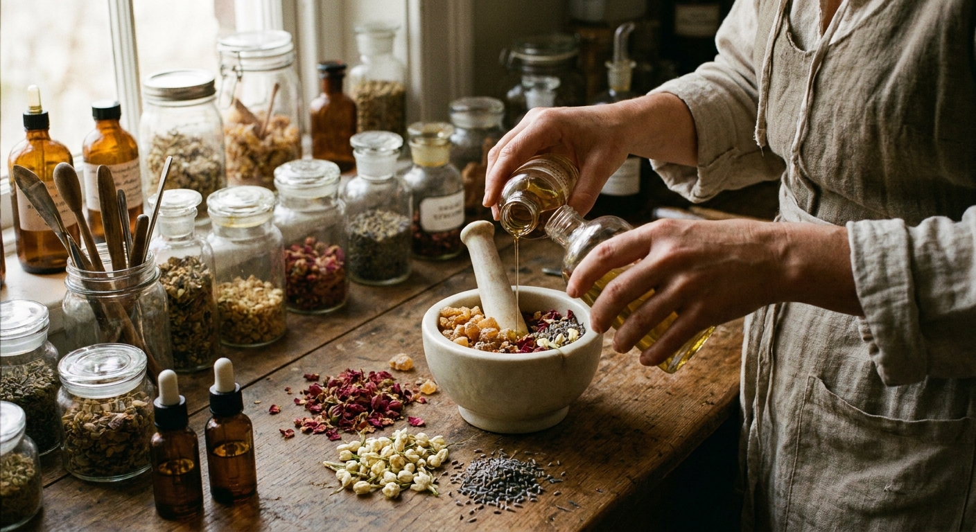 artisan-natural-ingredients-perfumery-closeup