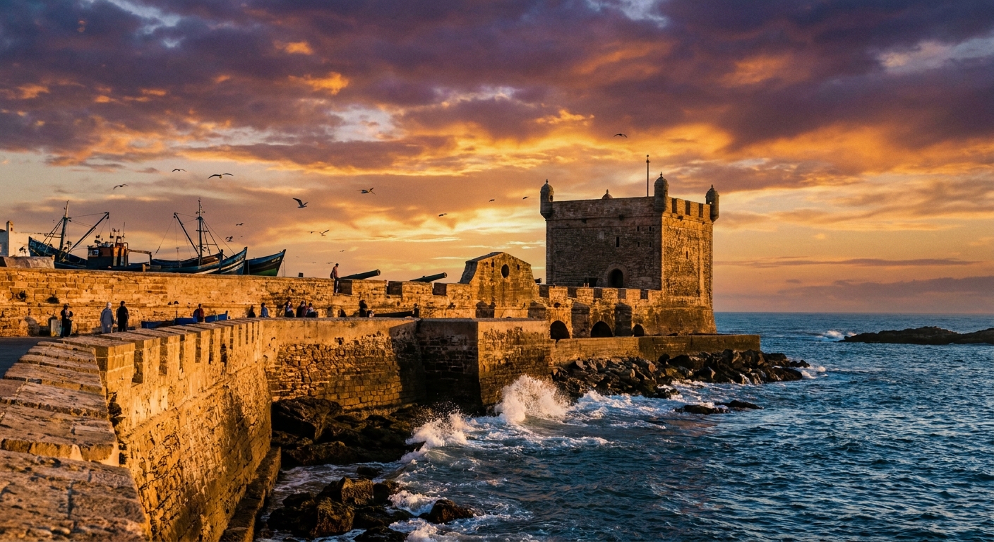 essaouira-ramparts-golden-hour-sky-sea-architecture
